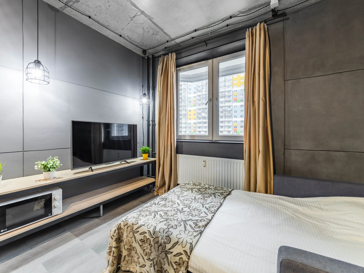 Квартира Plaum Hotel Cyber Студия Мурино