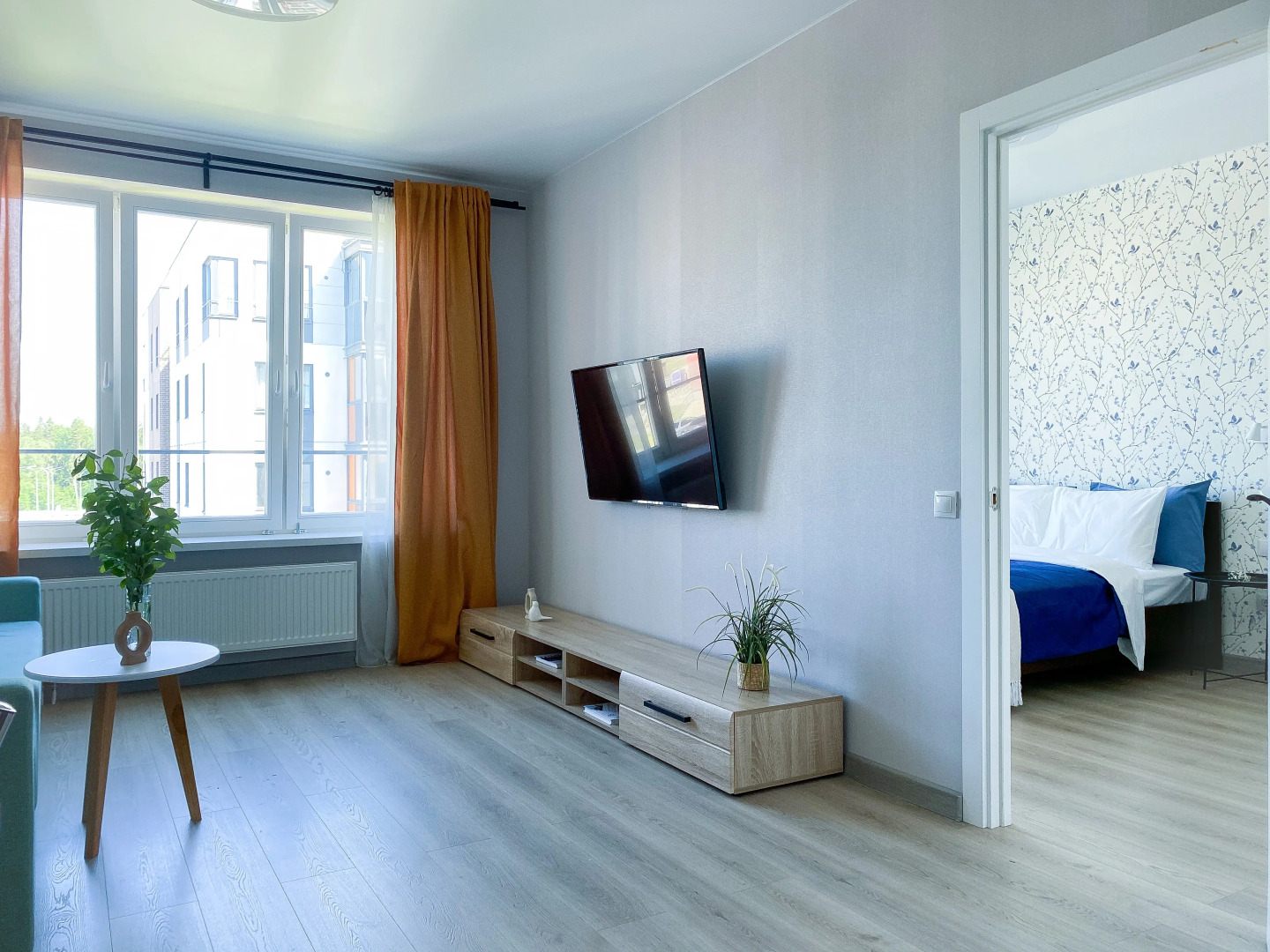 Апартаменты двухкомнатные Hygge Karelia Linty в эко районе