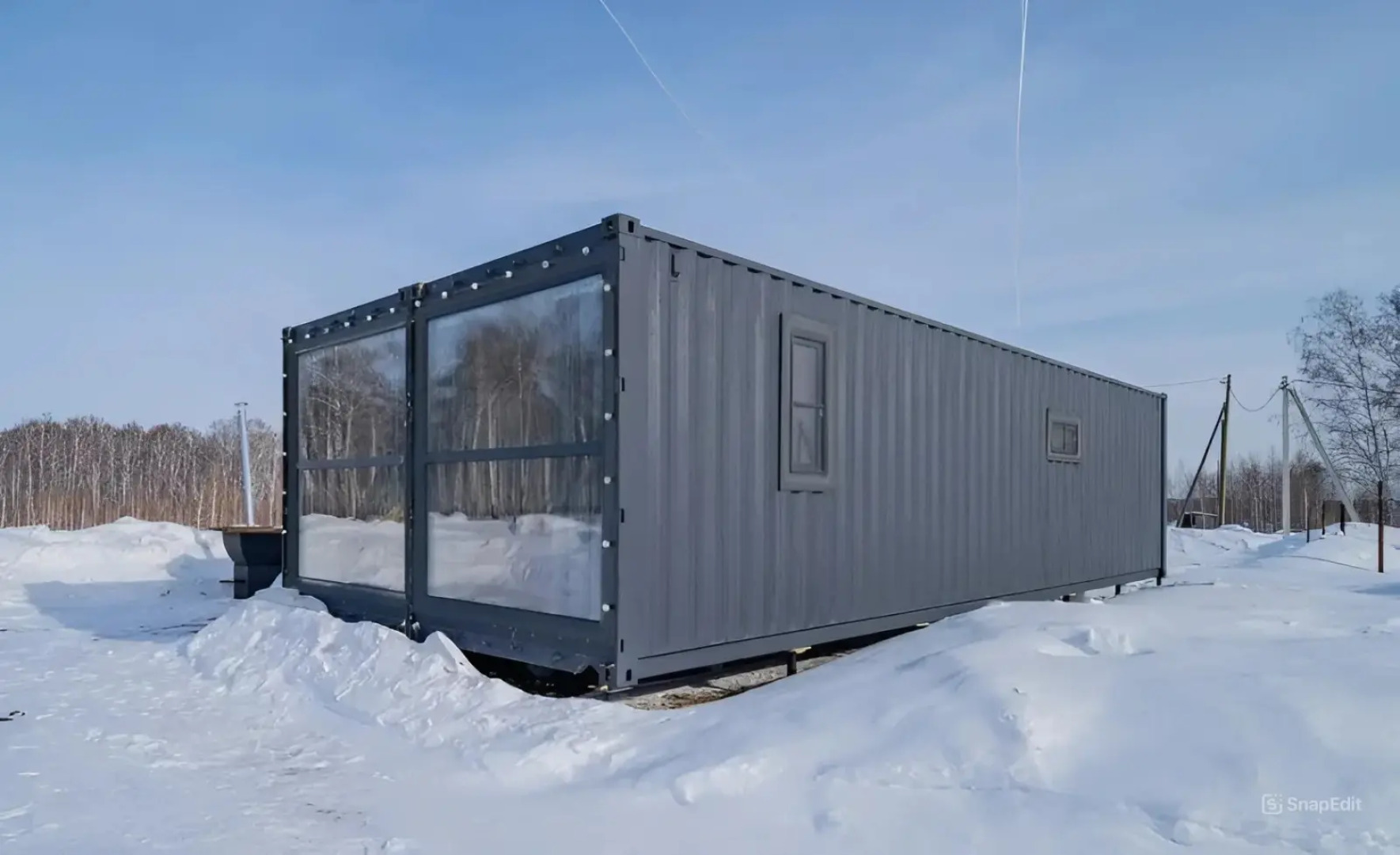 Частный дом Волна для компании до 8 человек в деревне Ключи