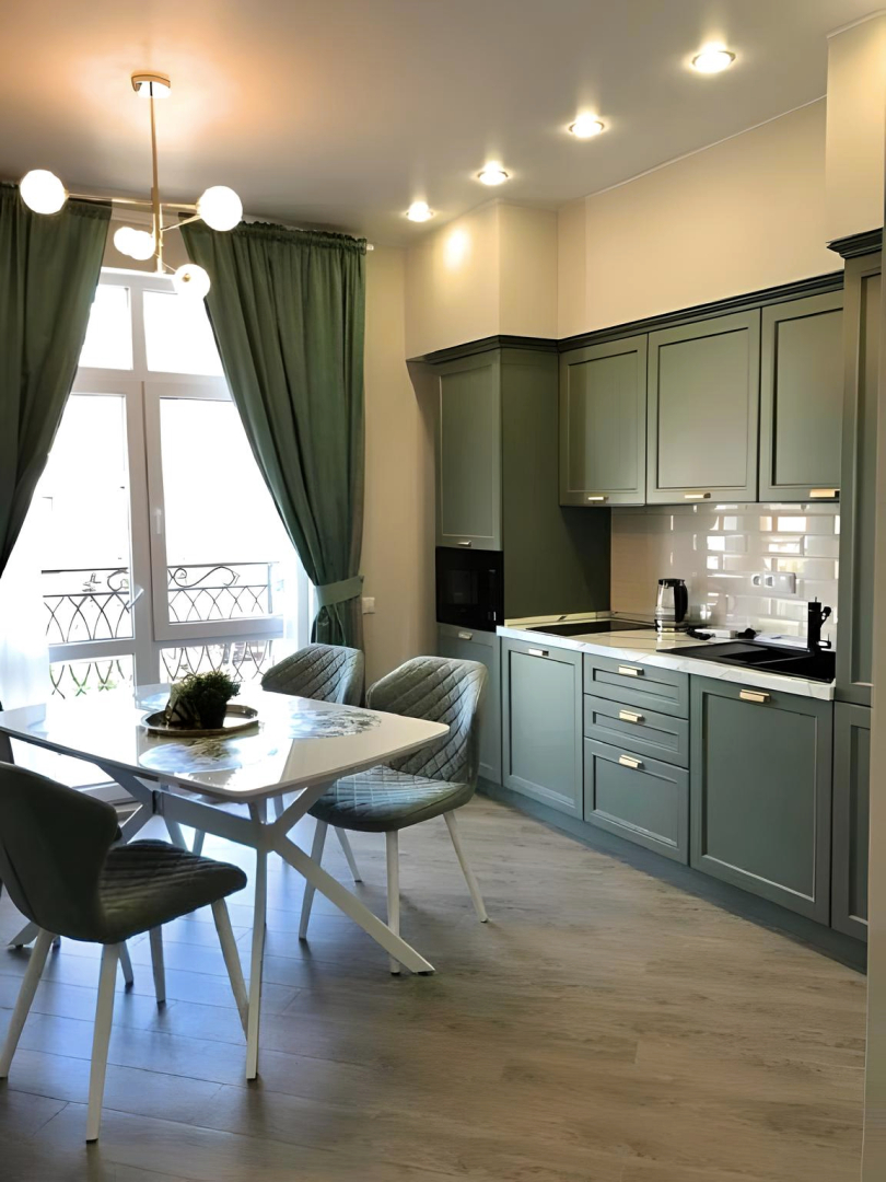 Апартаменты в современном стиле в ЖК "Изумрудный город"