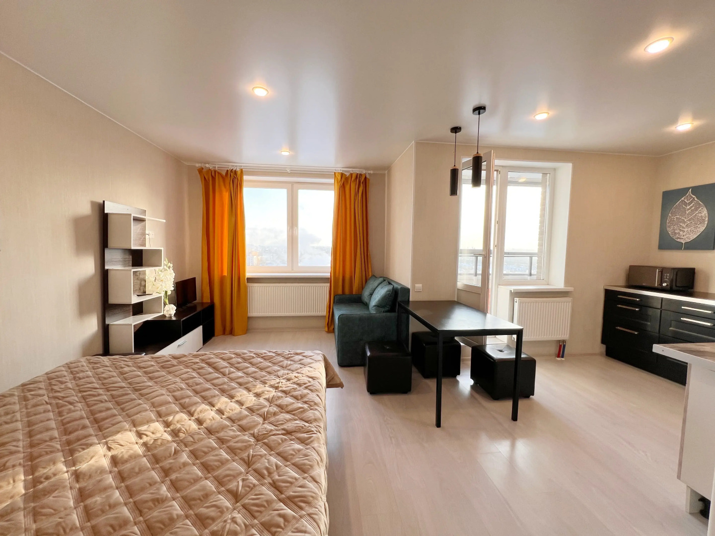 Квартира Nevabed в Металлострое на Садовой