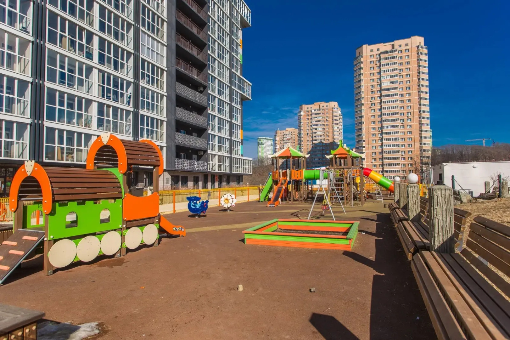 Квартира-студия уютная в новом доме