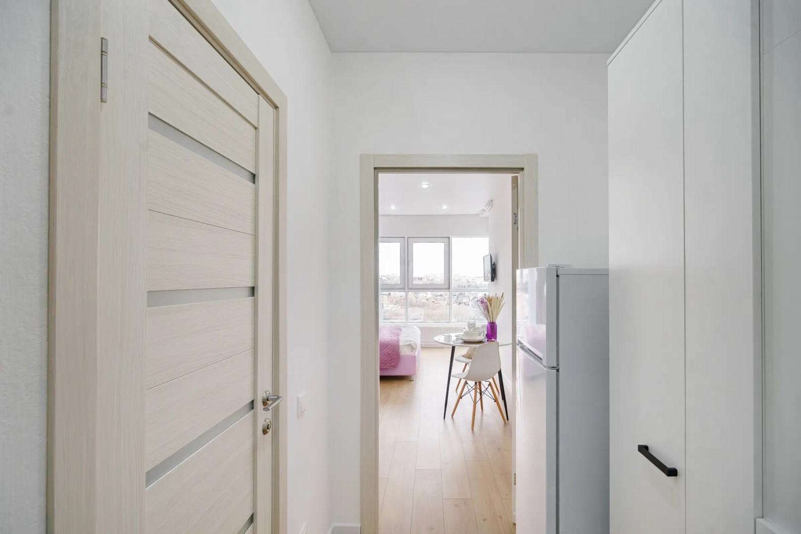 Квартира на 24 этаже с панорамным видом на две реки