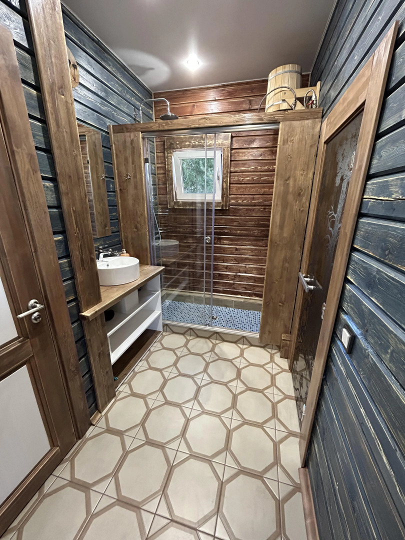 Частный дом Брусничный Коттедж с сауной