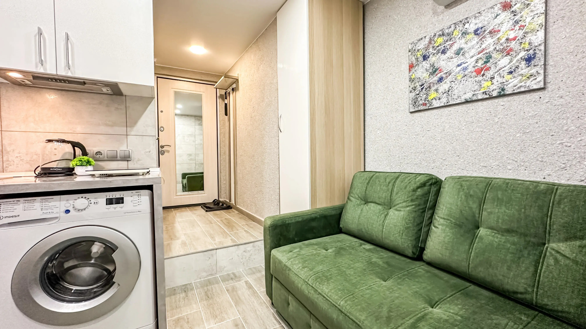 Квартира Уютная Студия у Метро Речной Вокзал