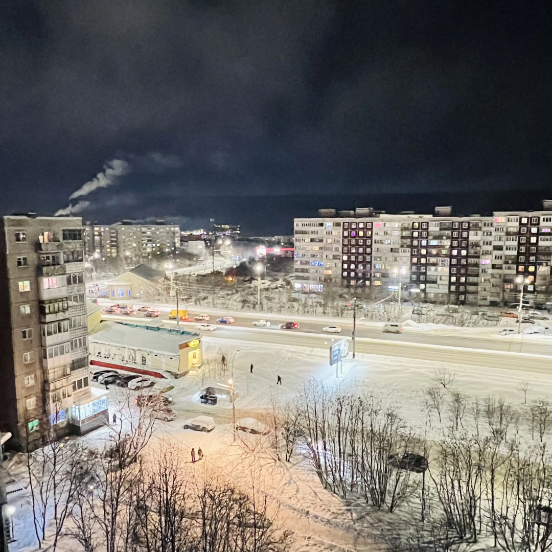 Квартира с видом на северное сияние