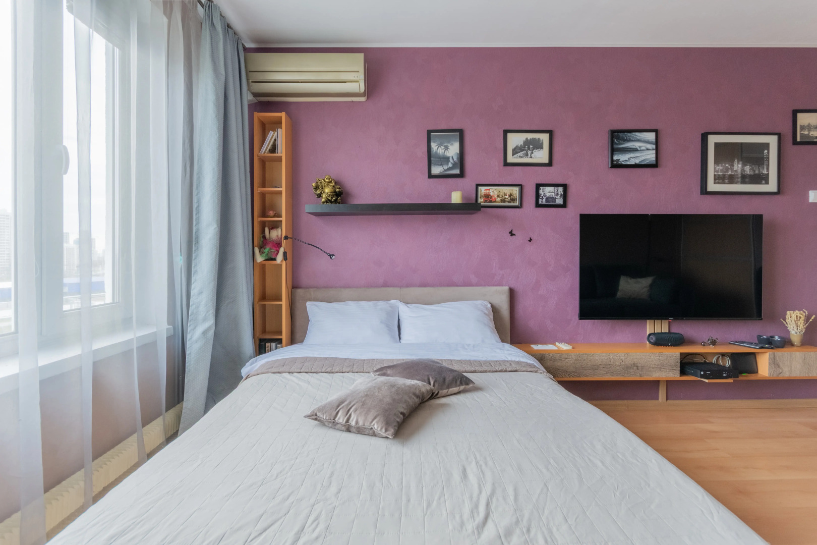 Квартира Уютная с видом на город Д43