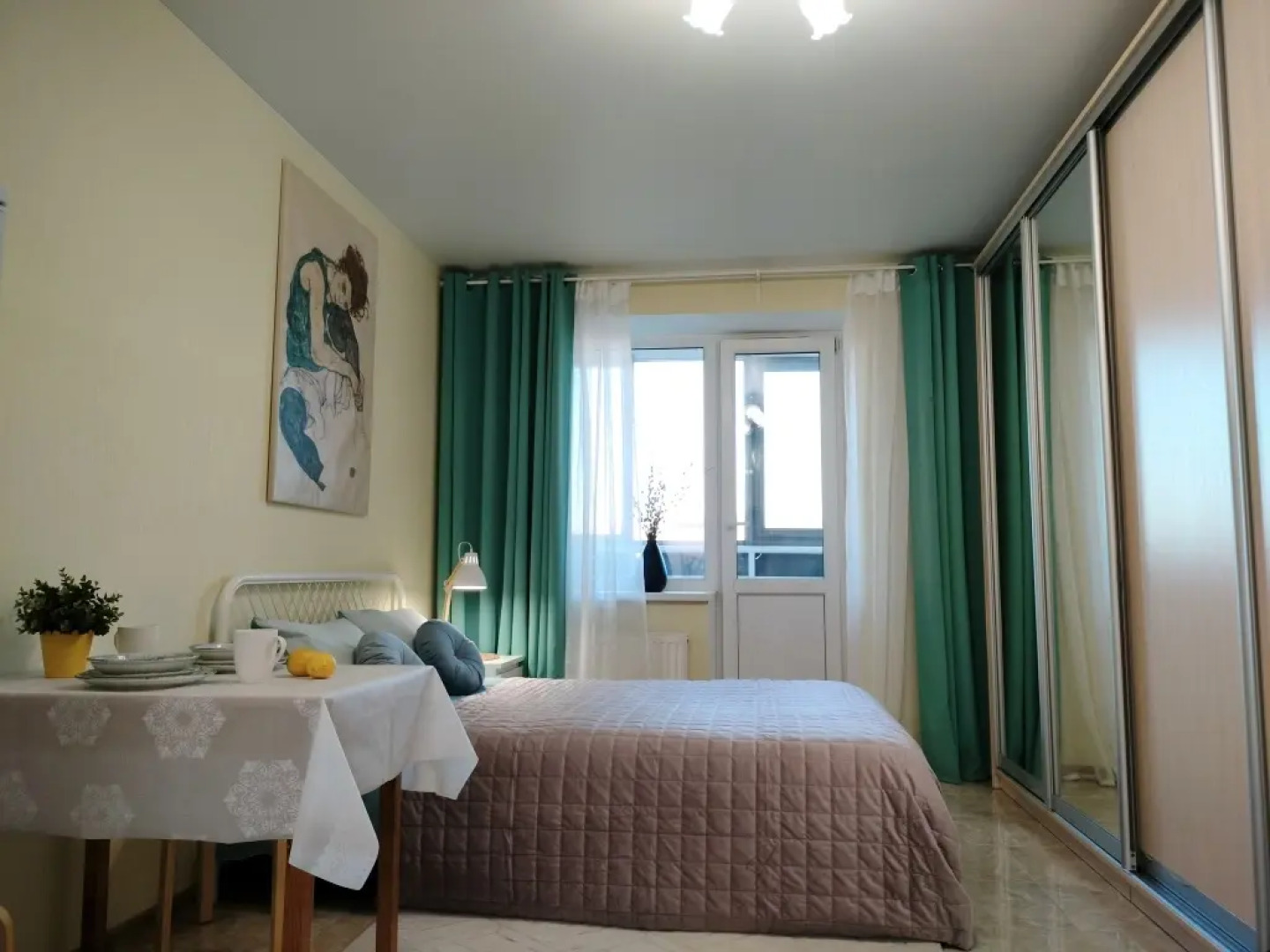 Апартаменты Семейные с Балконом Lesnaya