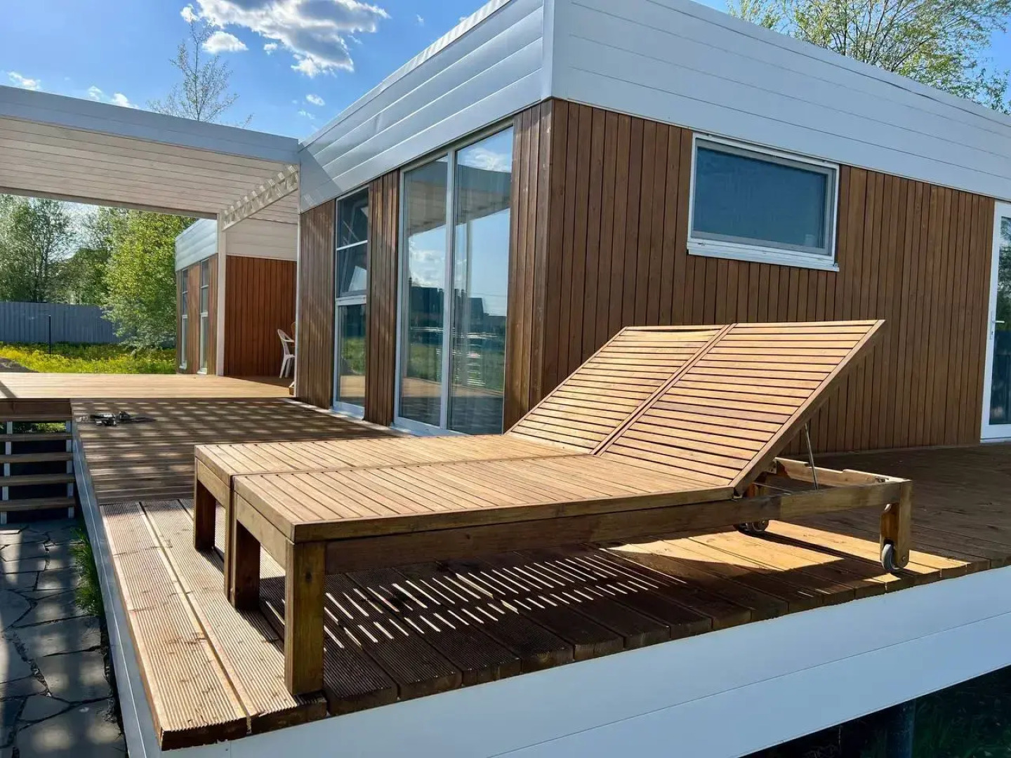 Частный дом 120 кв.м. Орегон с видом на реку