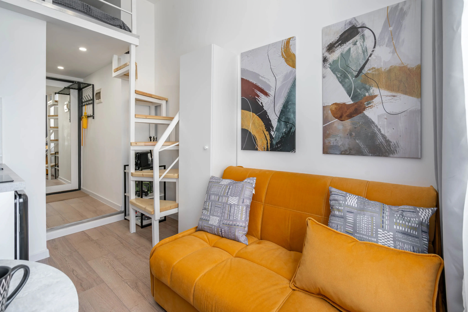 Квартира Комфортная Студия в центре Петербурга