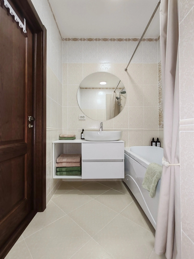 Апартаменты 2-комнатная квартира с прямым видом на Волгу