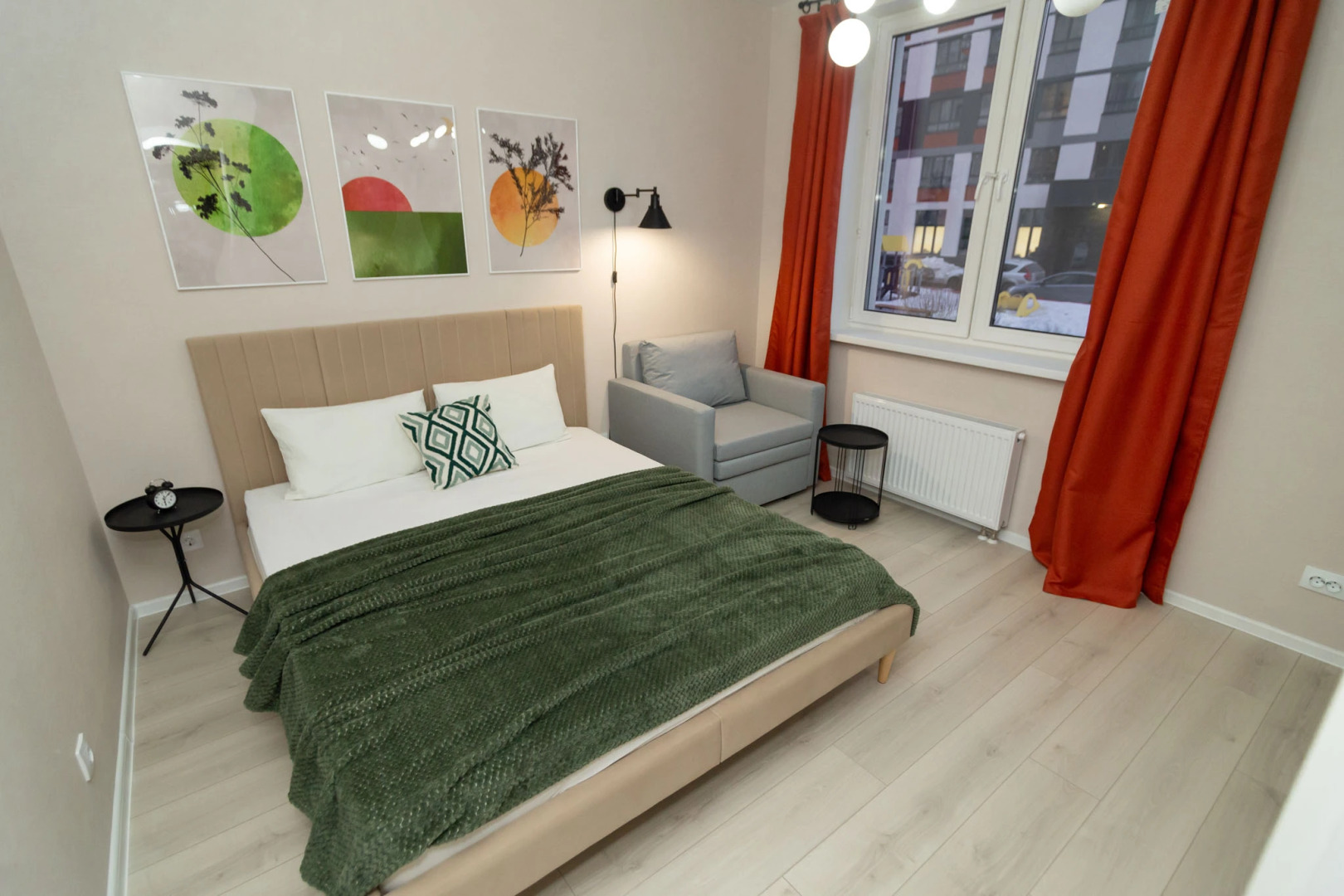 Апартаменты Тетра — трехкомнатные в центре