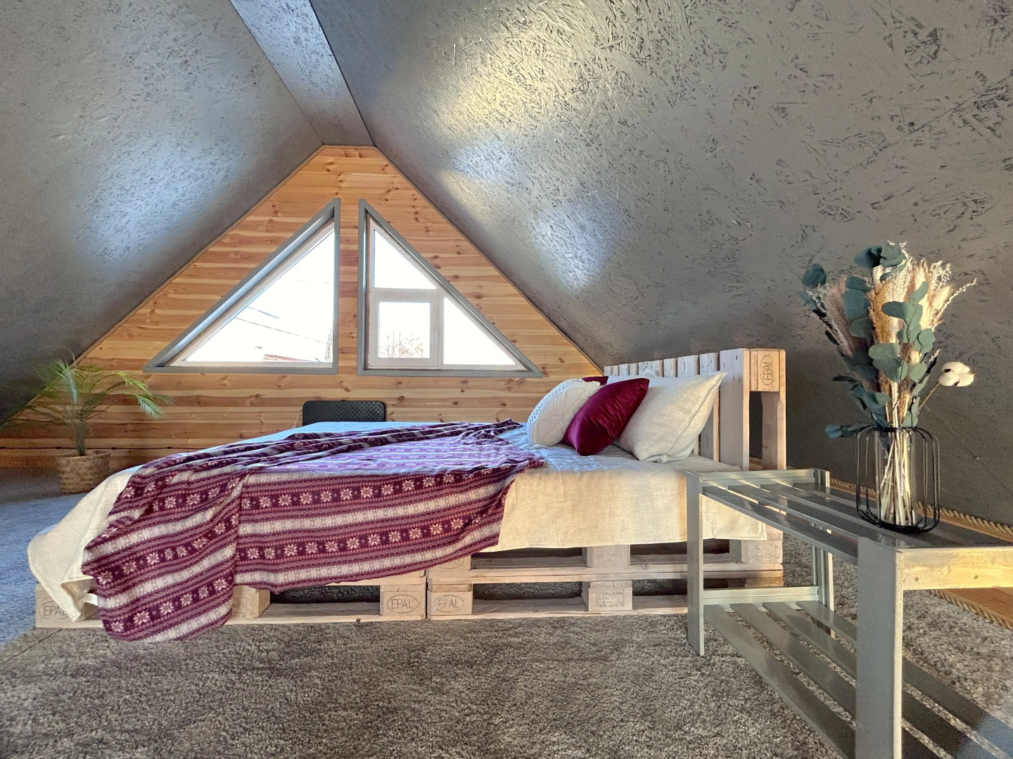 Частный дом с Баней Барн Хаус в стиле Лофт-Бохо