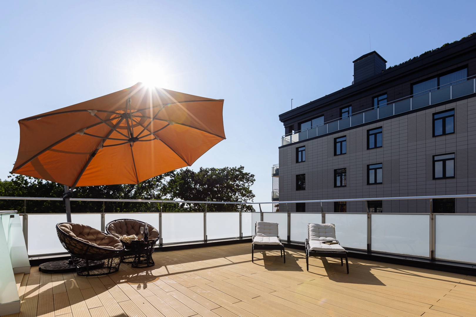 Апартаменты Luxury Life Svetlogorsk  с видом на море