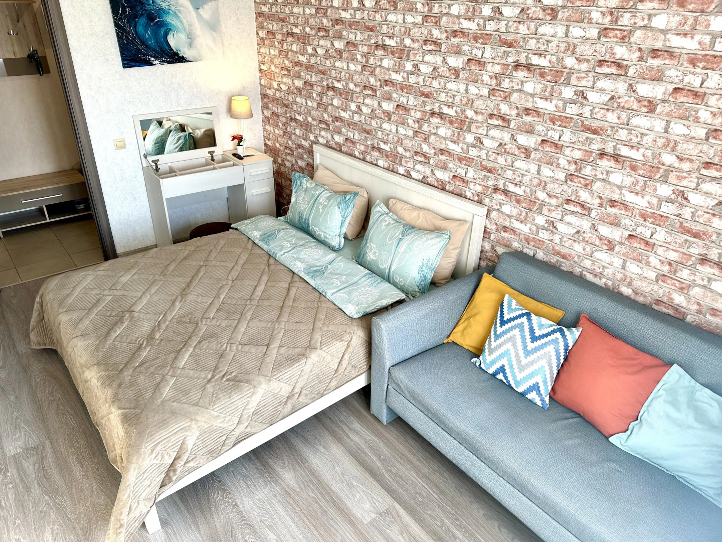 Квартира Однокомнатная с видом на город