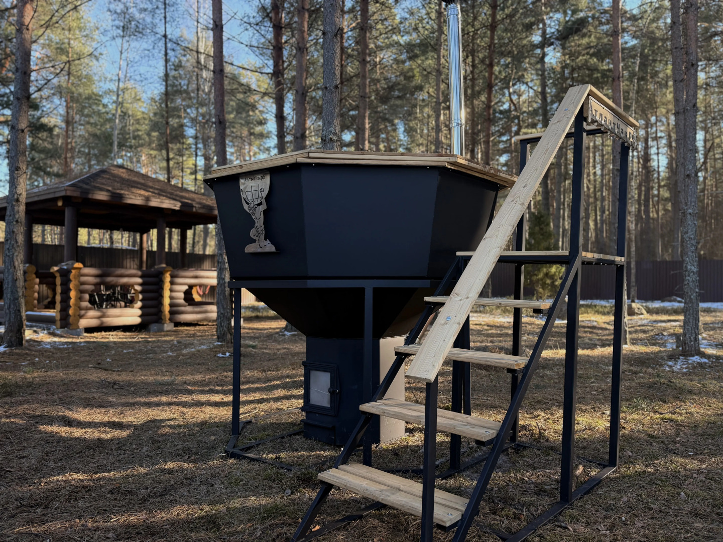 Частный дом с баней