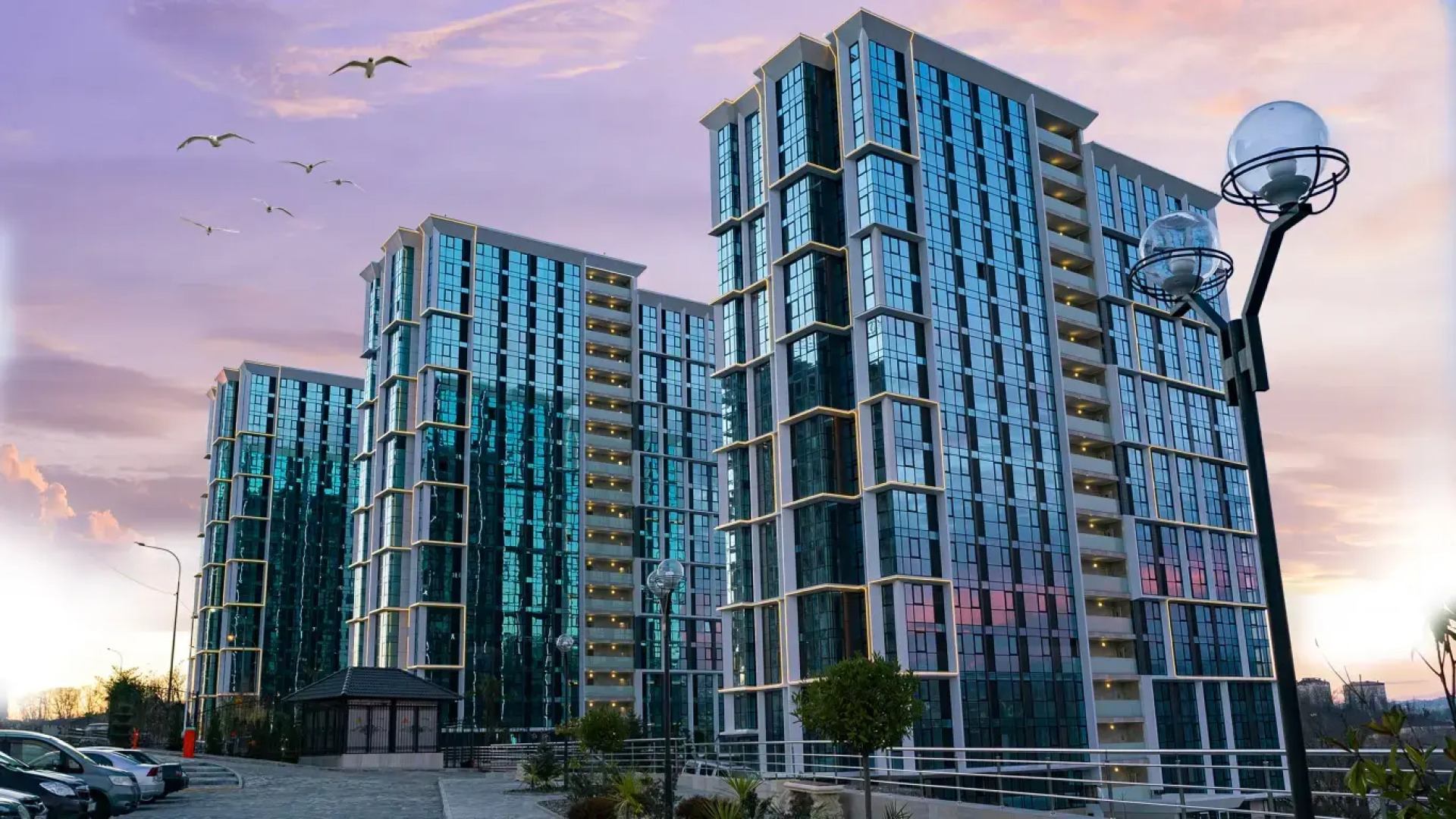 Апартаменты Сочи Парк Lamare Двухкомнатные с Панорамным Видом на Горы