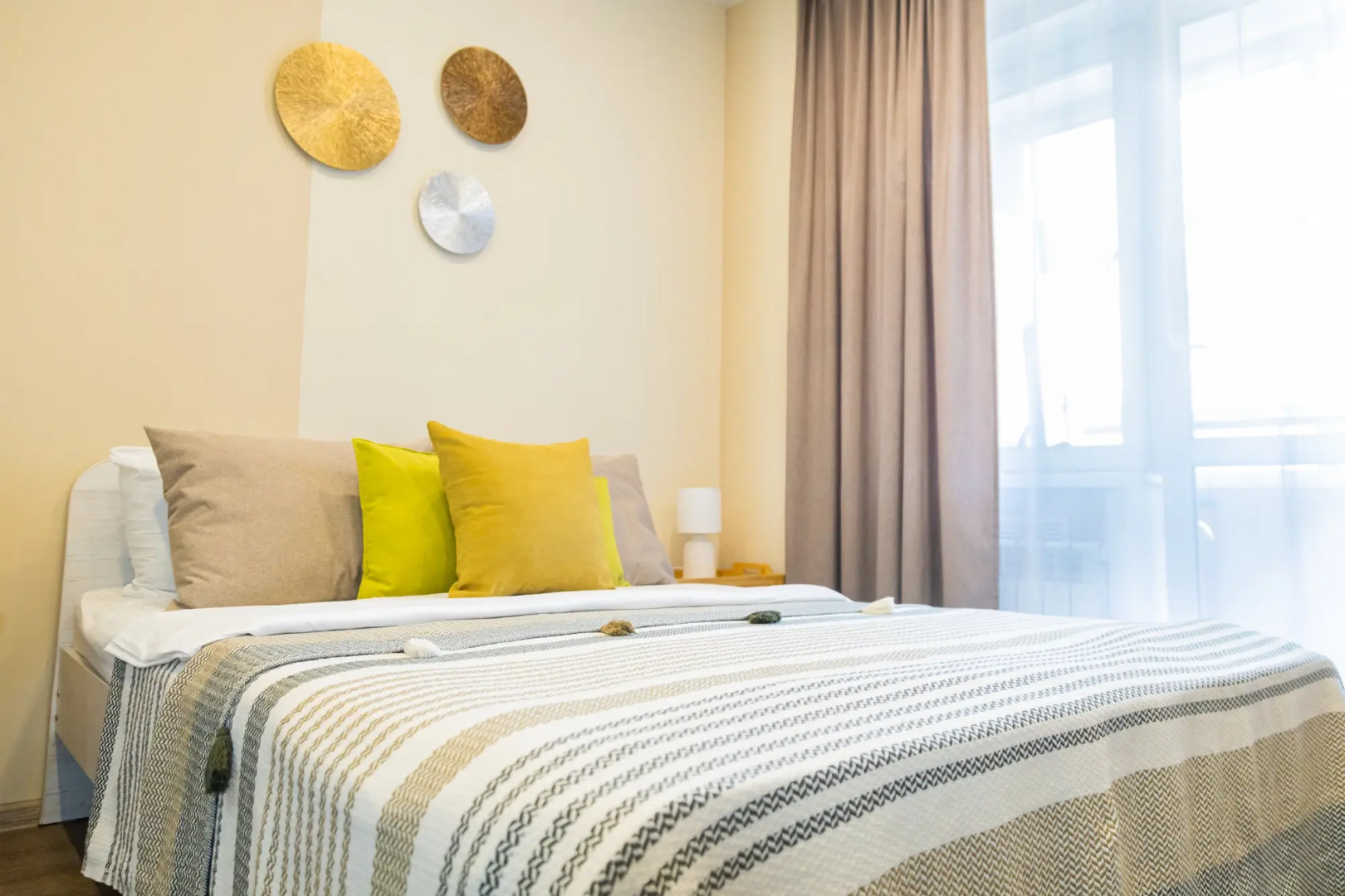 Квартира Комфортная и уютная студия Оливия