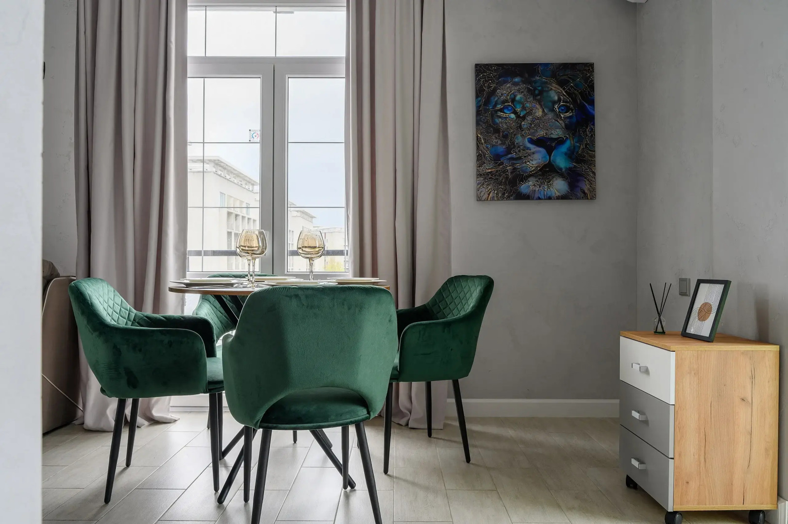 Апартаменты Red Apartments Арт Лайт Джефферсон