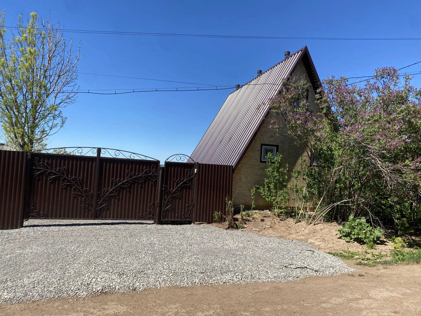 Частный дом Уютный Афрейм с сауной