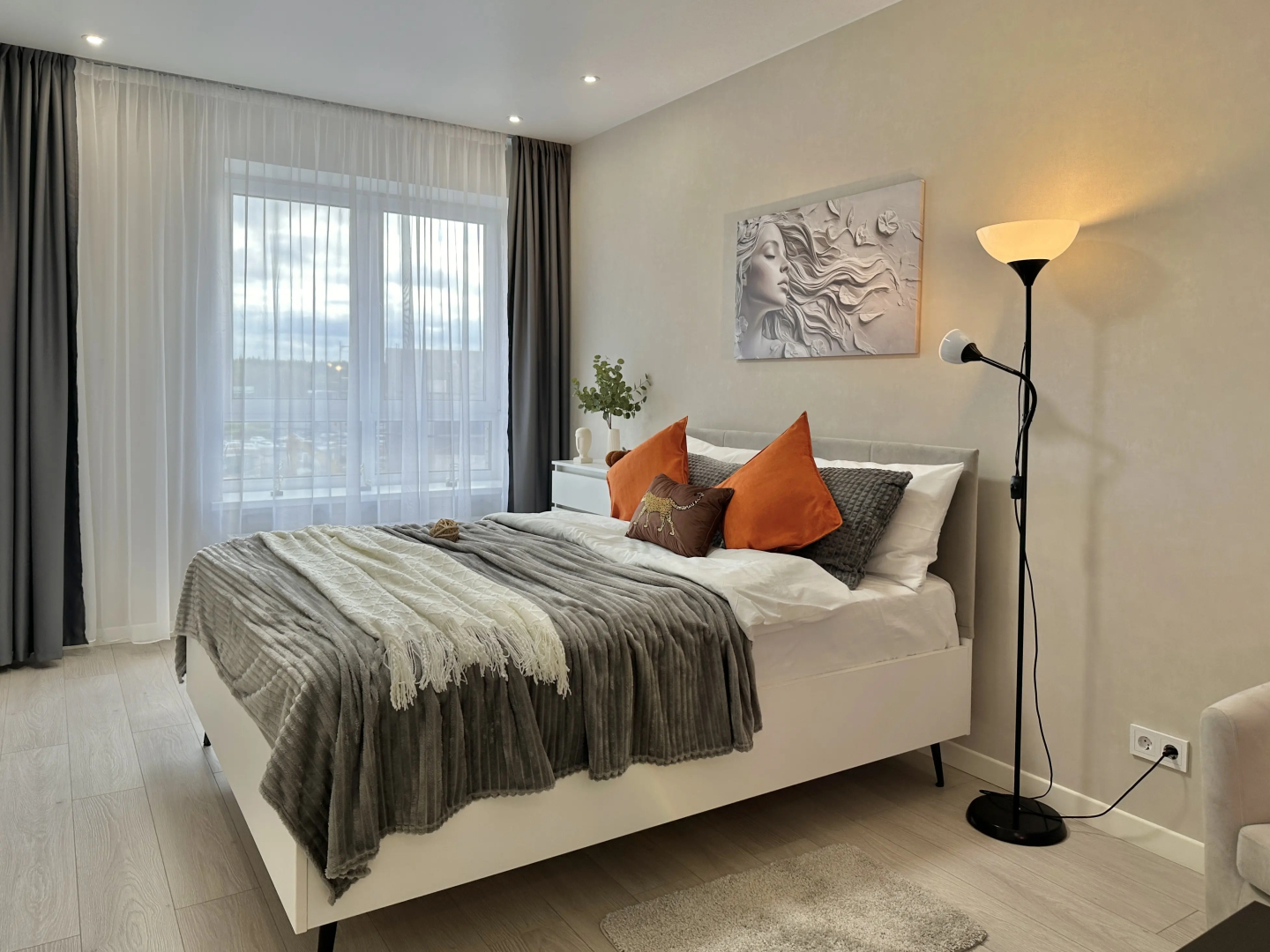 Квартира Стильная 1-комнатная квартира на Сосновой