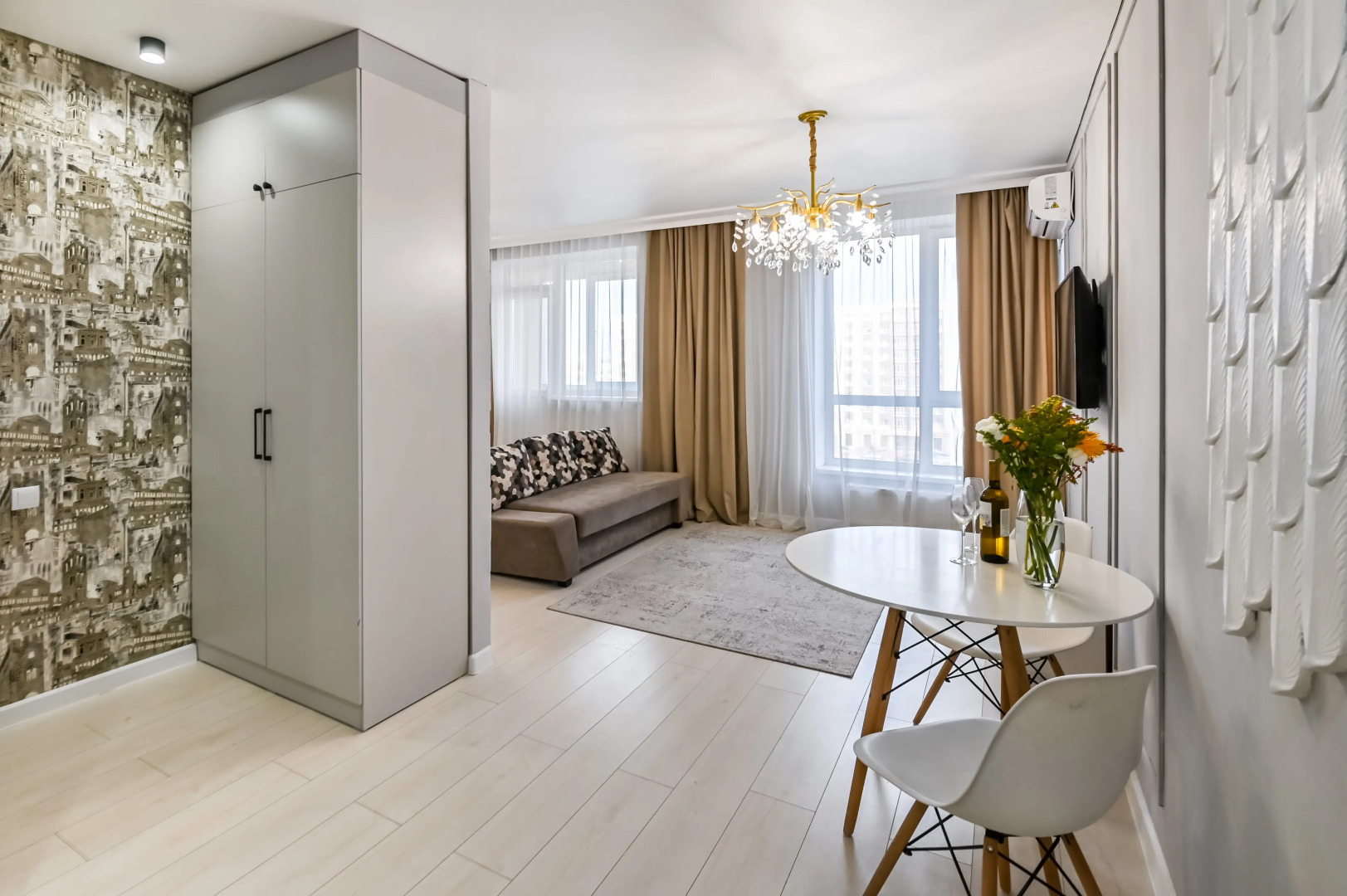 Апартаменты Однокомнатная возле Триумфальной Арки Мангилик Ел