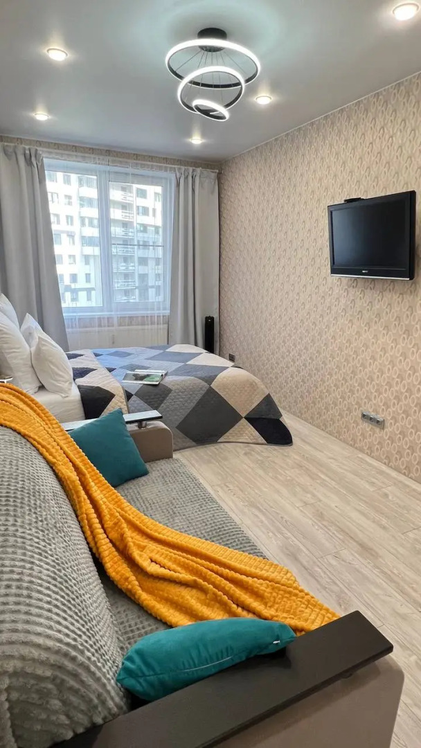 Апартаменты евродвушка напротив парка