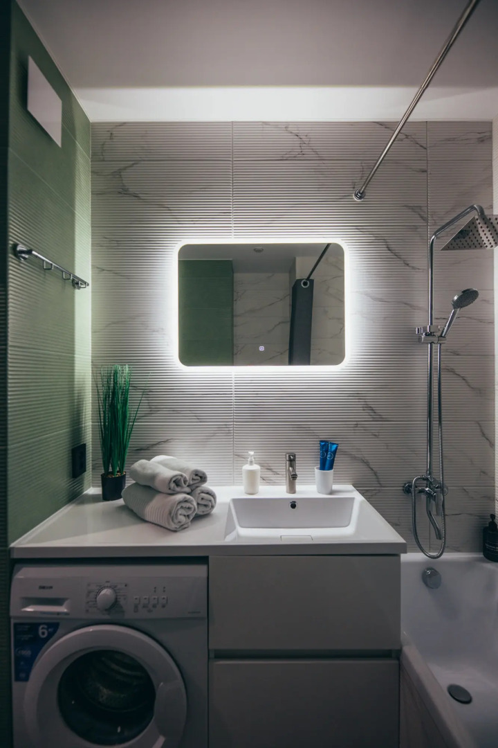 Квартира в новом доме возле Ашман Парка с бесплатной подземной парковкой