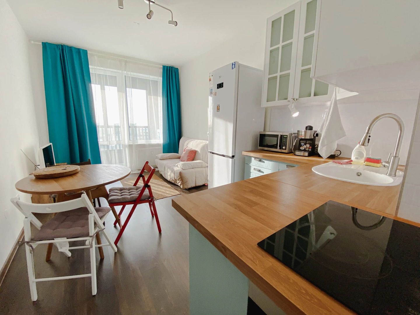 Квартира 1-комн на берегу Невы