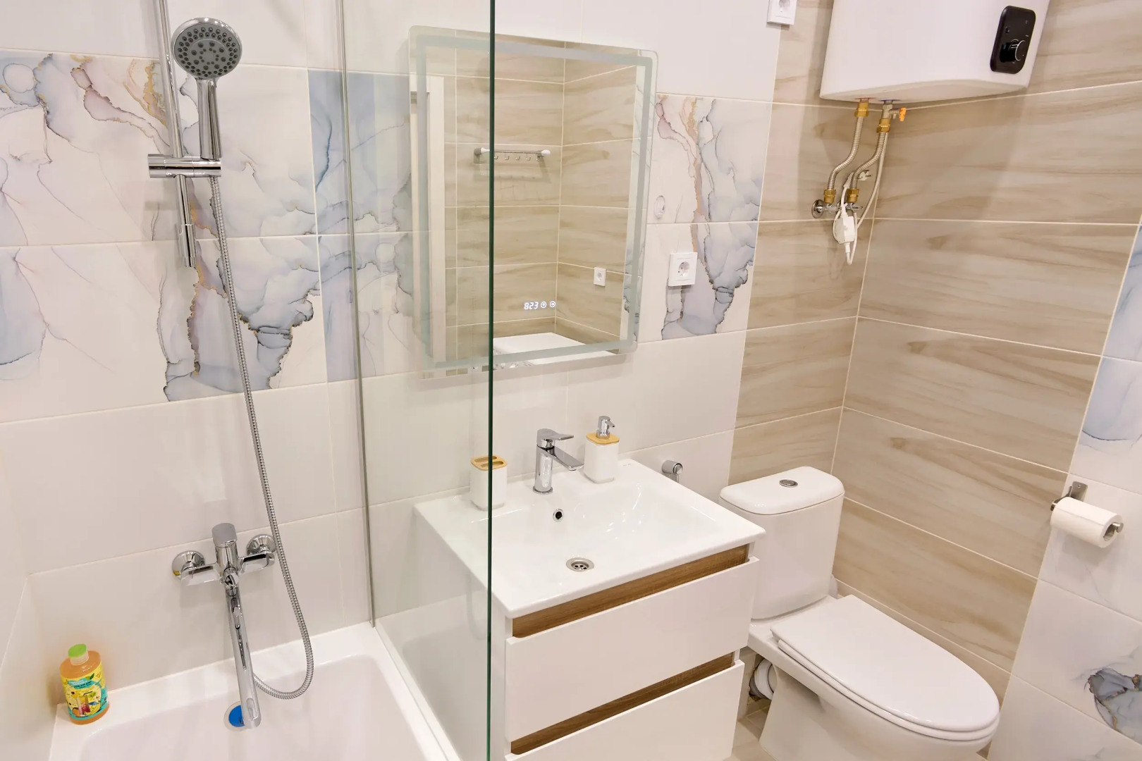 Квартира в новом доме у озера (ап. Нордикхаус 9)