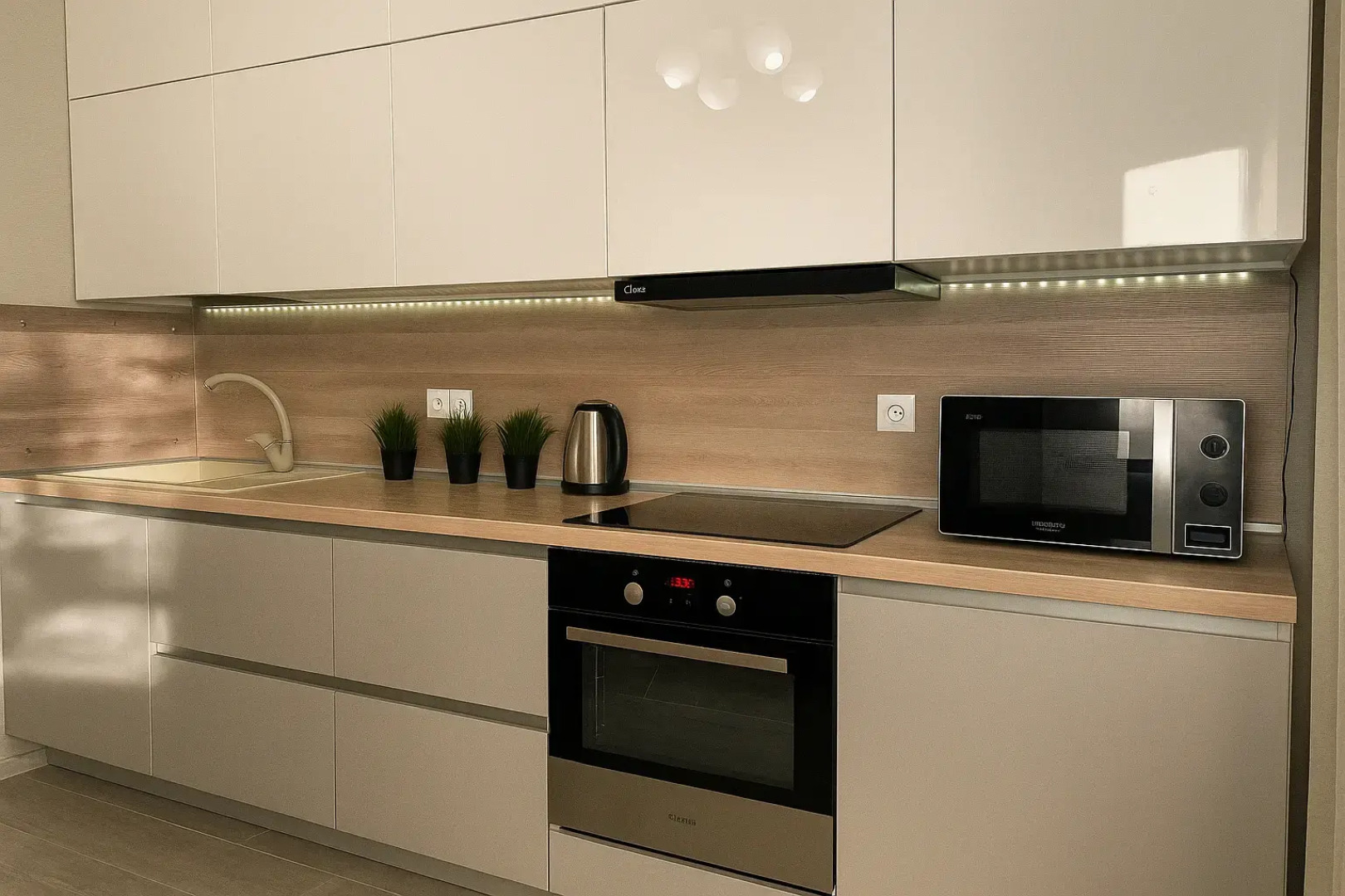 Квартира Aparts Pro Просторная 1-ком в новом ЖК Сокол на 23 этаже