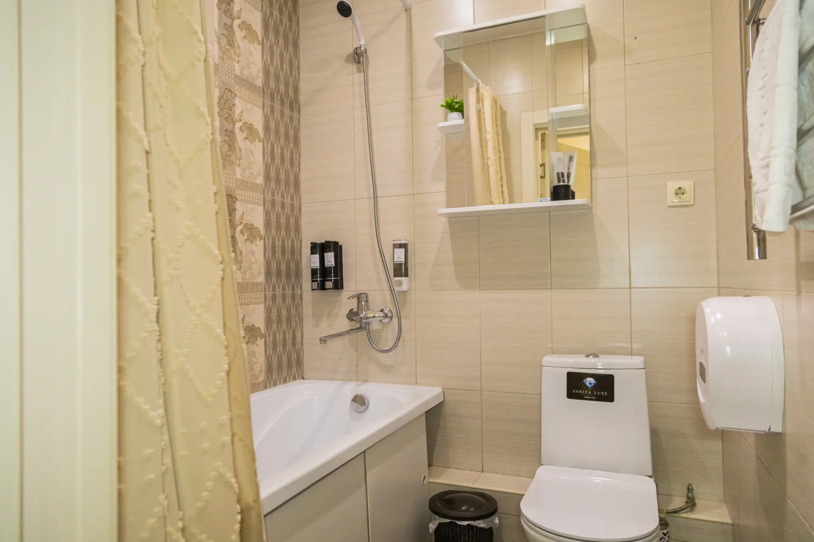 Квартира Комфортная и уютная студия Оливия