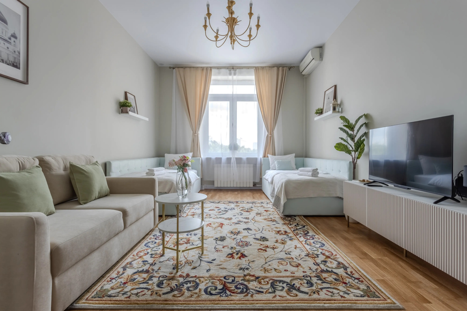 Апартаменты Стандартные с Односпальными Кроватями