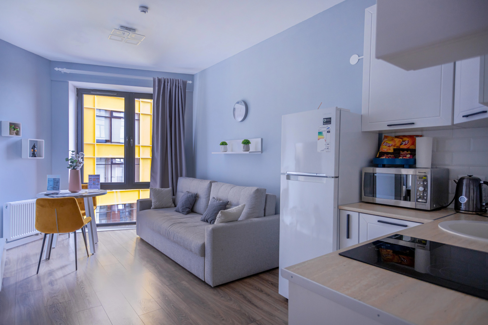 Апартаменты Lalapart Bluesky евродвушка на Новодмитровской улице