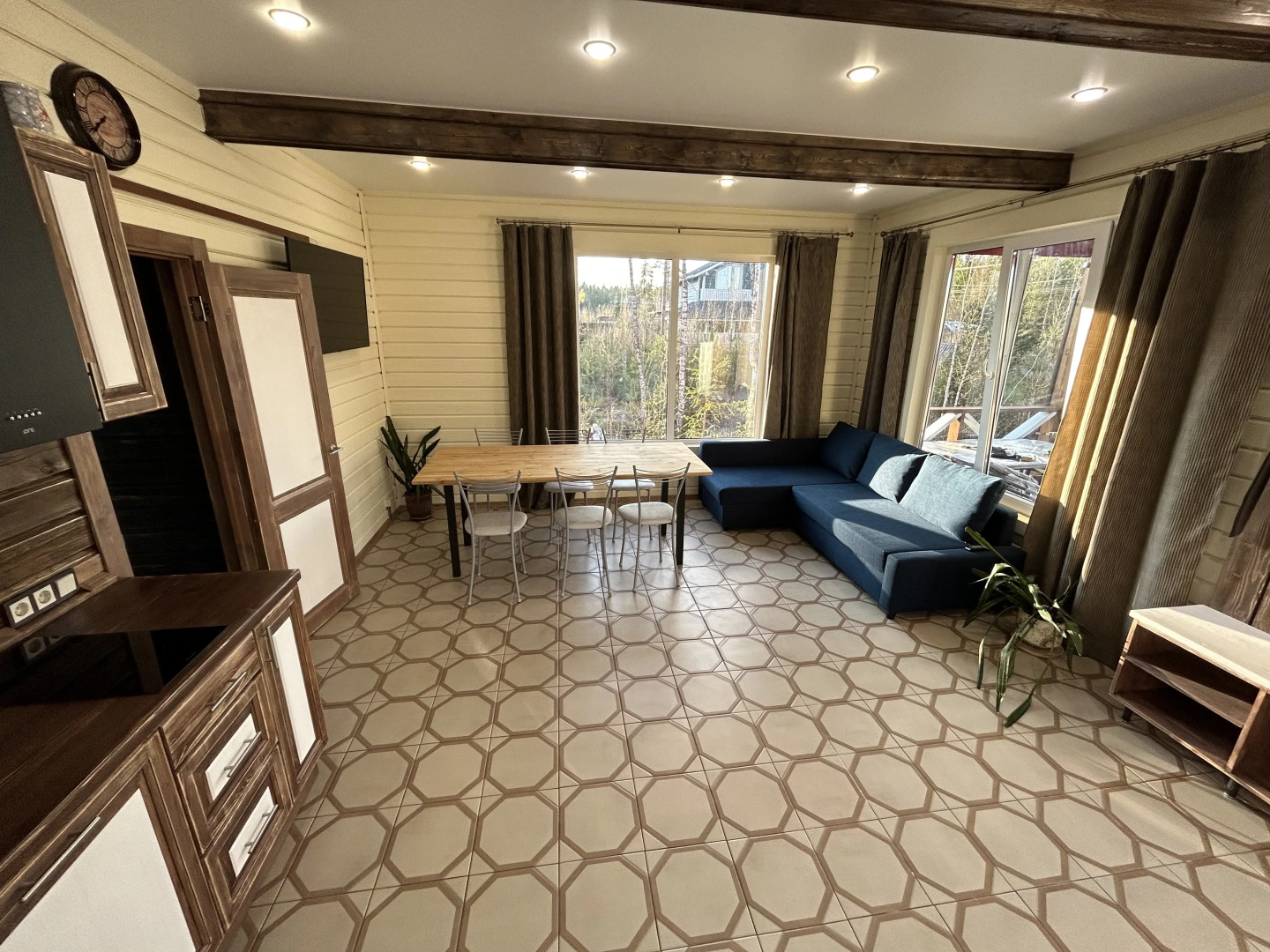 Частный дом Брусничный Коттедж с сауной