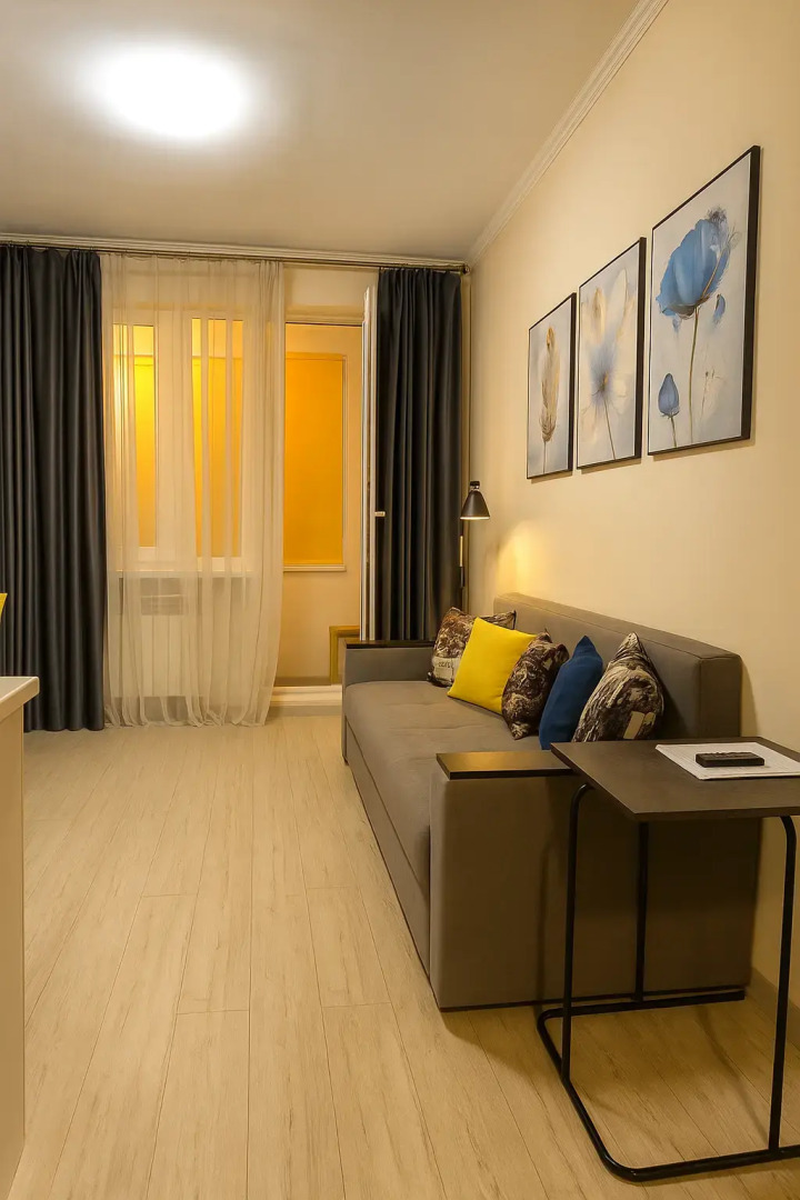 Квартира Уютная евродвушка в центре ЖК Атлант