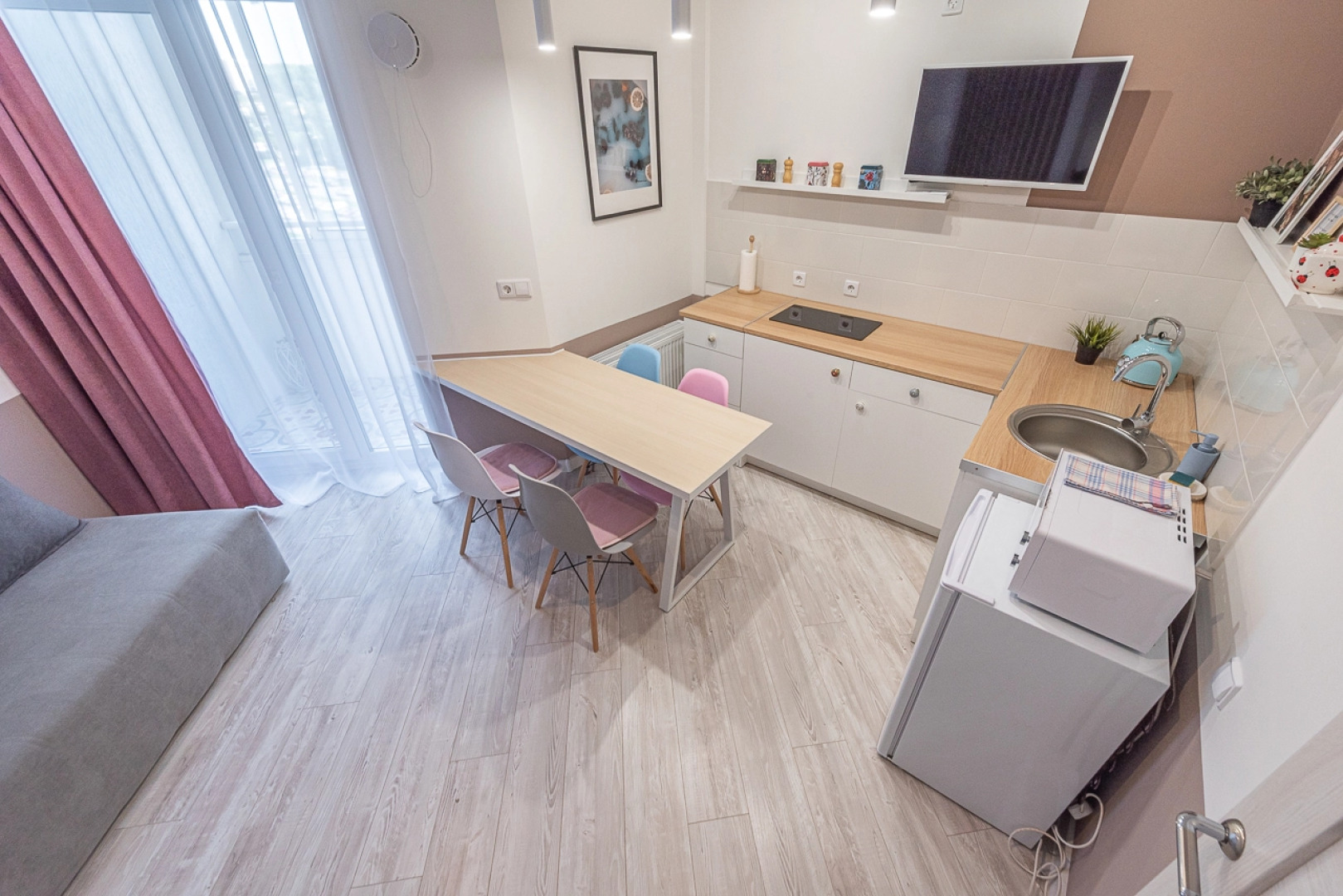 Квартира Стильная студия рядом с аквапарком