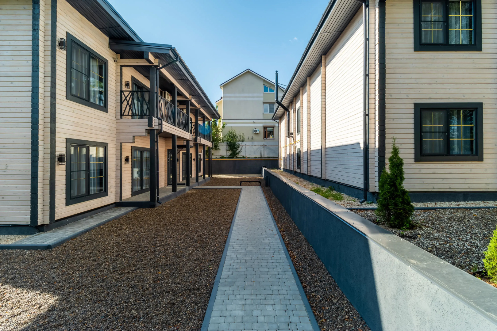 Апартаменты в стиле эко-лофт в новом доме