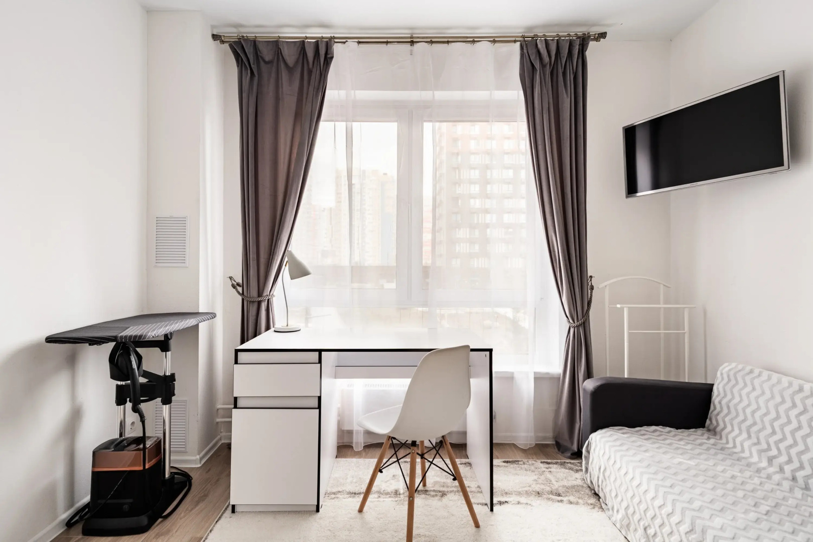 Квартира Большая Белая Кингсайз