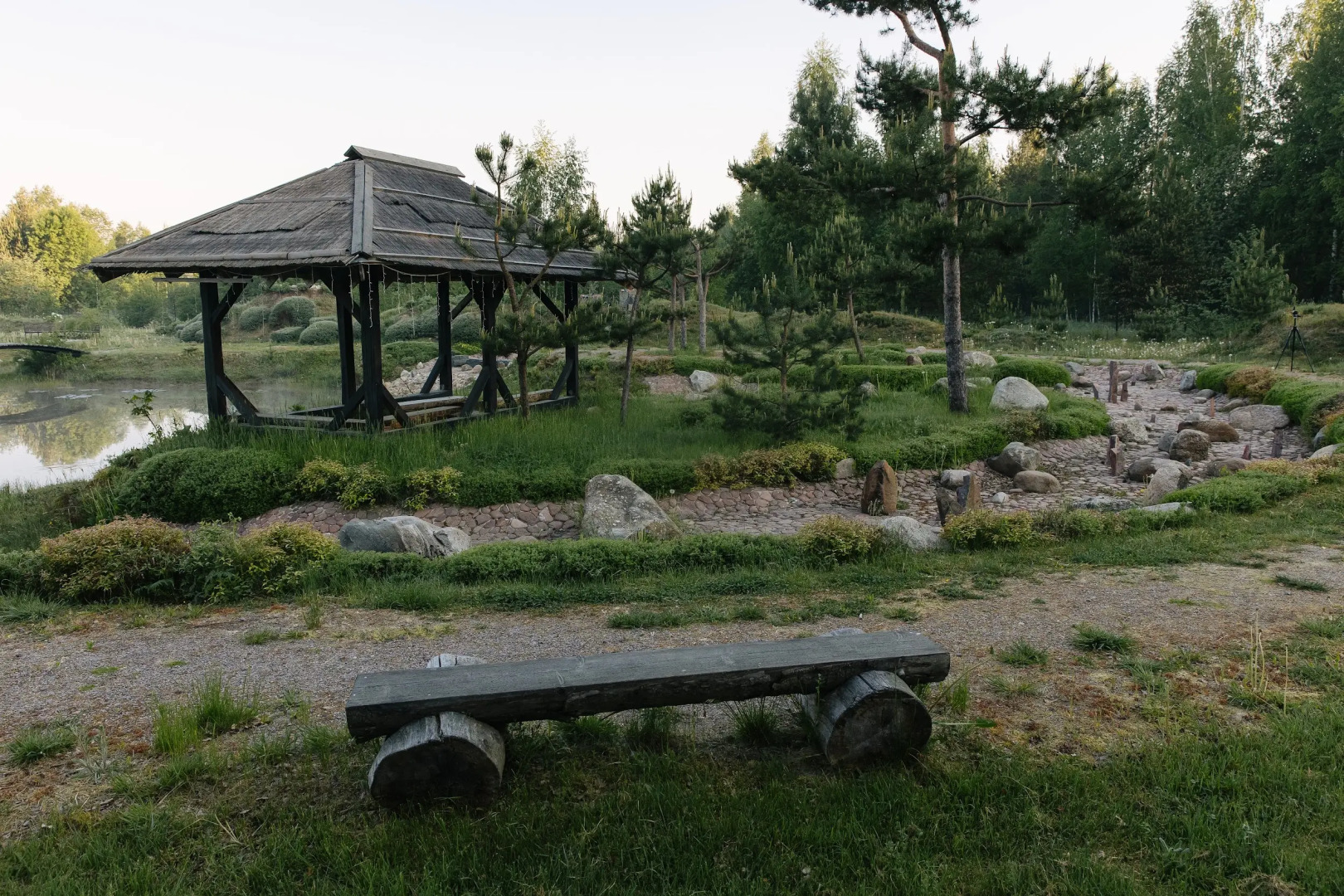 Шале с видом на сад