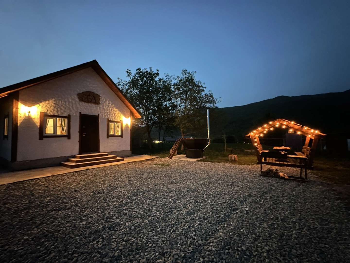 Частный дом в горах с чаном «Хамышки»
