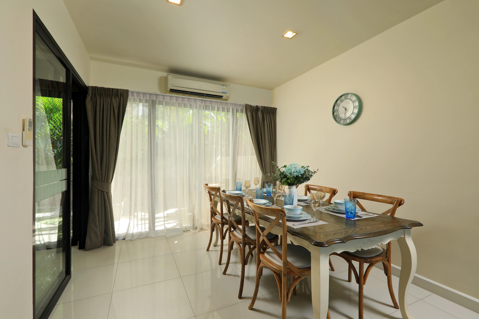 Частный Дом 3-комнатный таунхаус с рабочей зоной и парковкой 10 минут до пляжа Банг ТаоLP-65/131