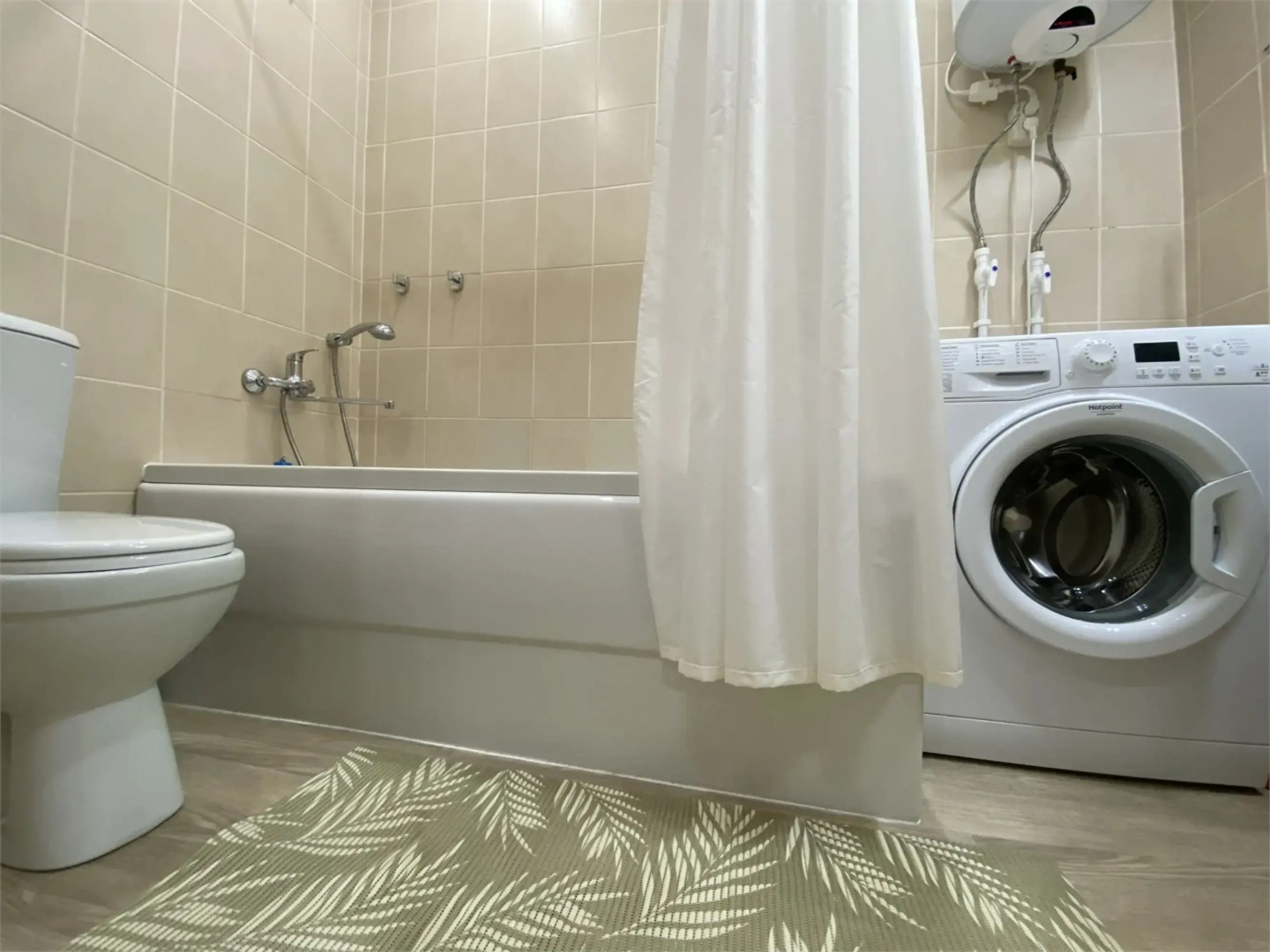 Квартира Илне - 1к квартира в стиле Fresh mint для уютного проживания 1-2 человек