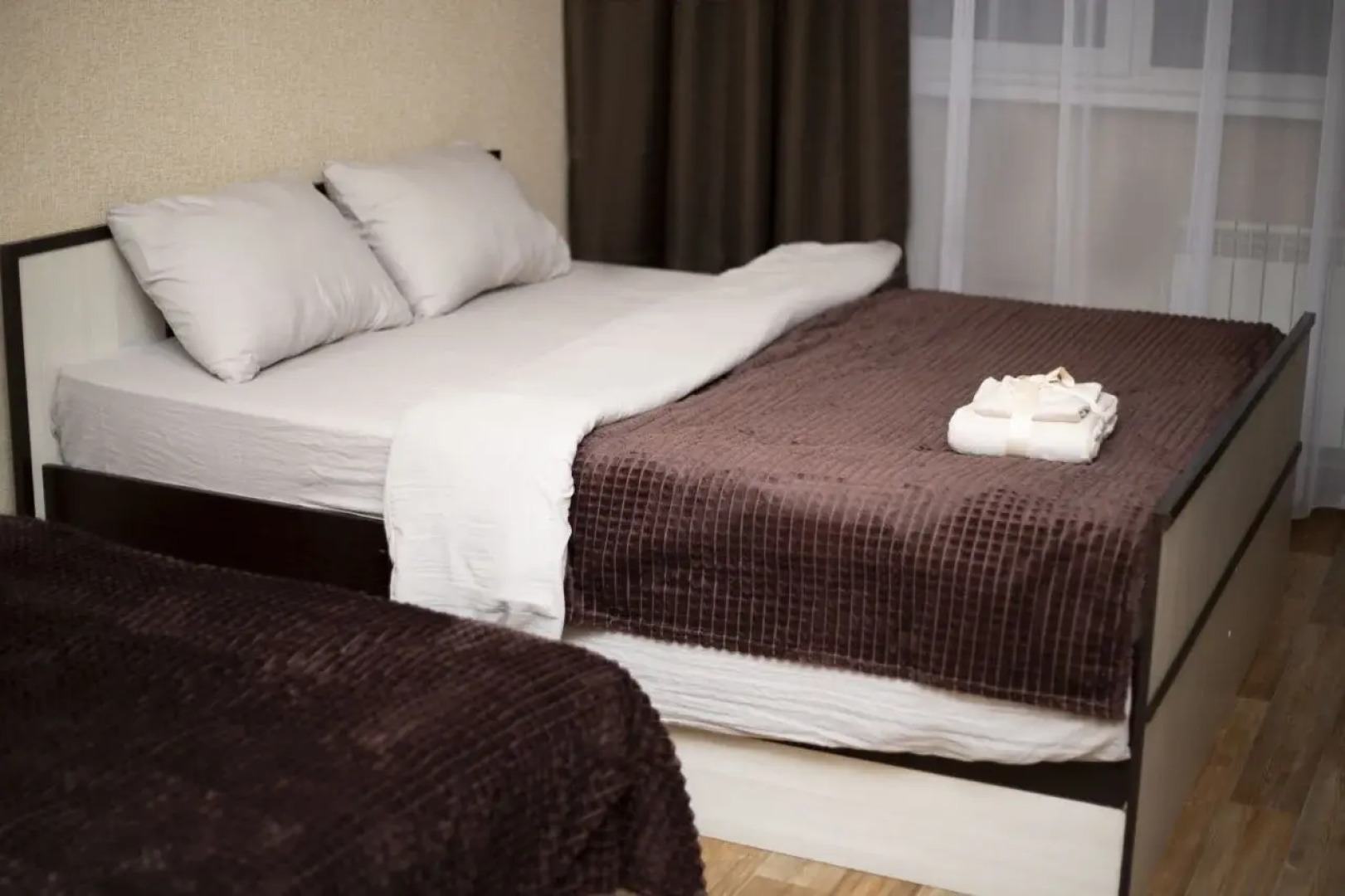 Квартира Просторная и Уютная Однокомнатная с Кроватью и Диваном в ЖК Новый Свет