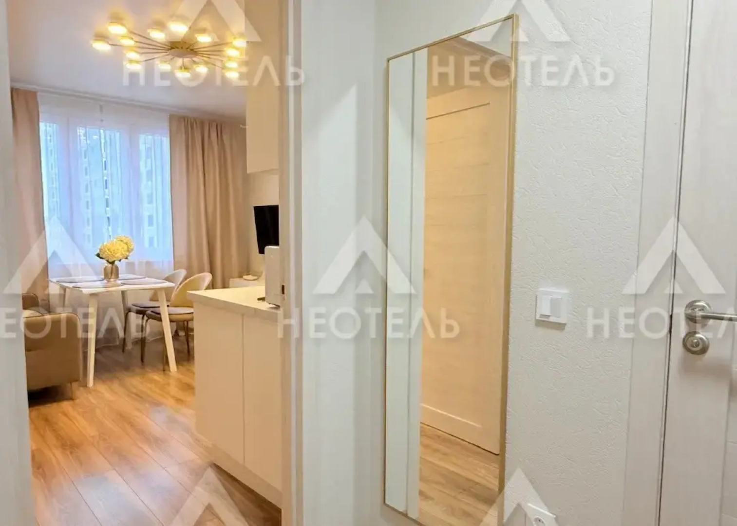 Квартира сети Неотель рядом с Московским проспектом, ОКБ, трассой М4