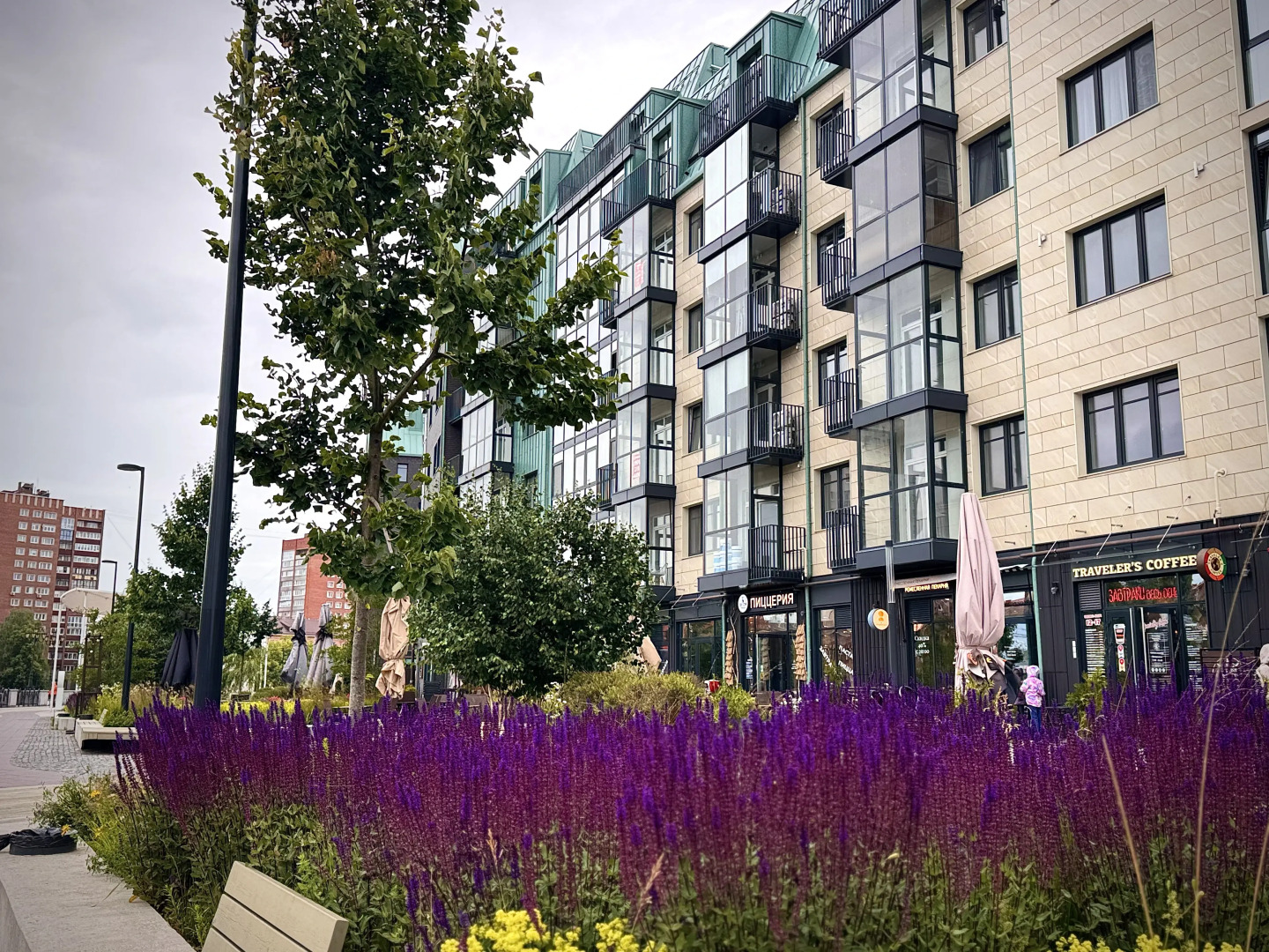 АпартаментыKenig Holidays студия с видом на реку и набережную Рыбной деревни