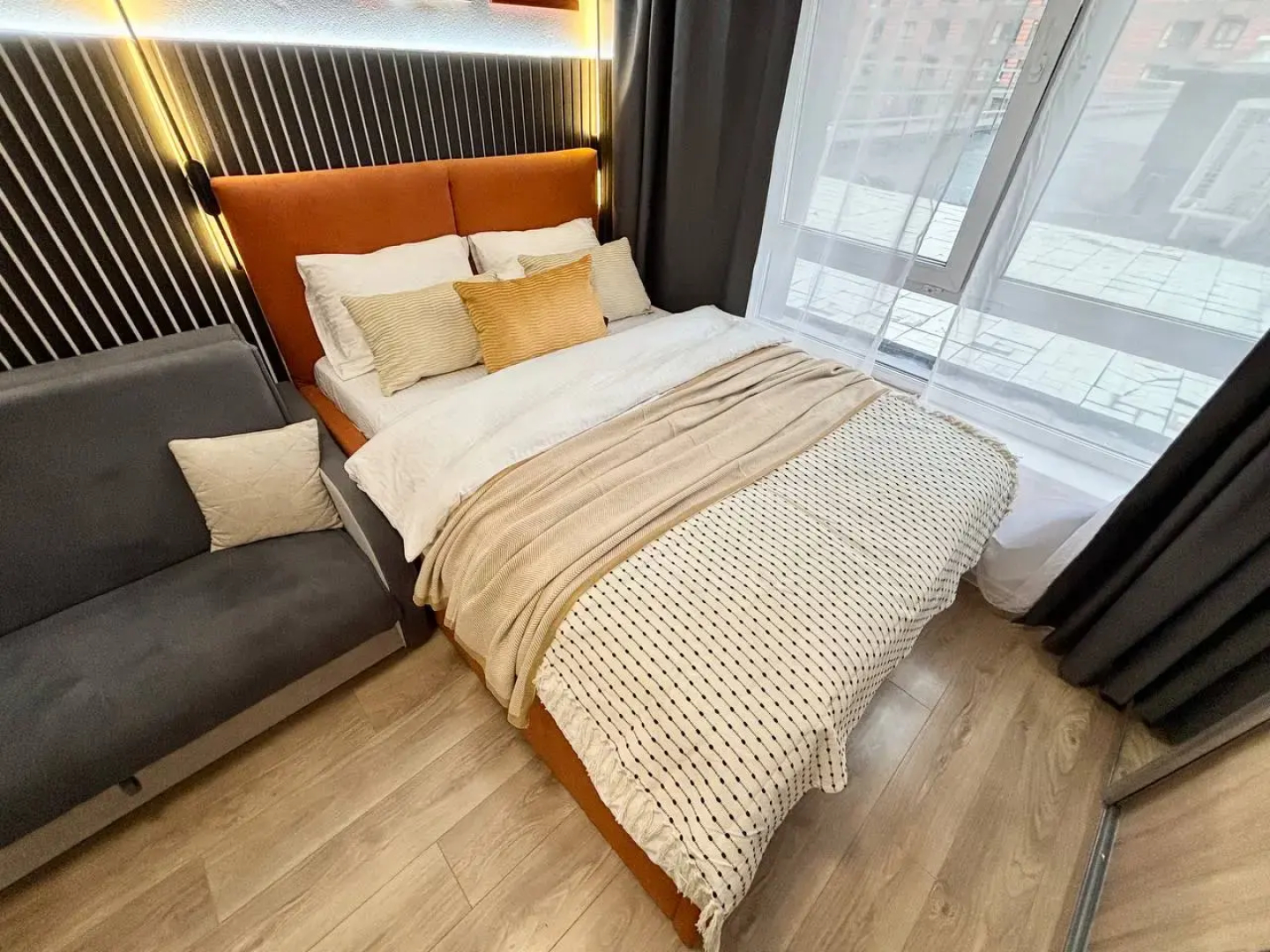 Квартира милая студия для 4х гостей