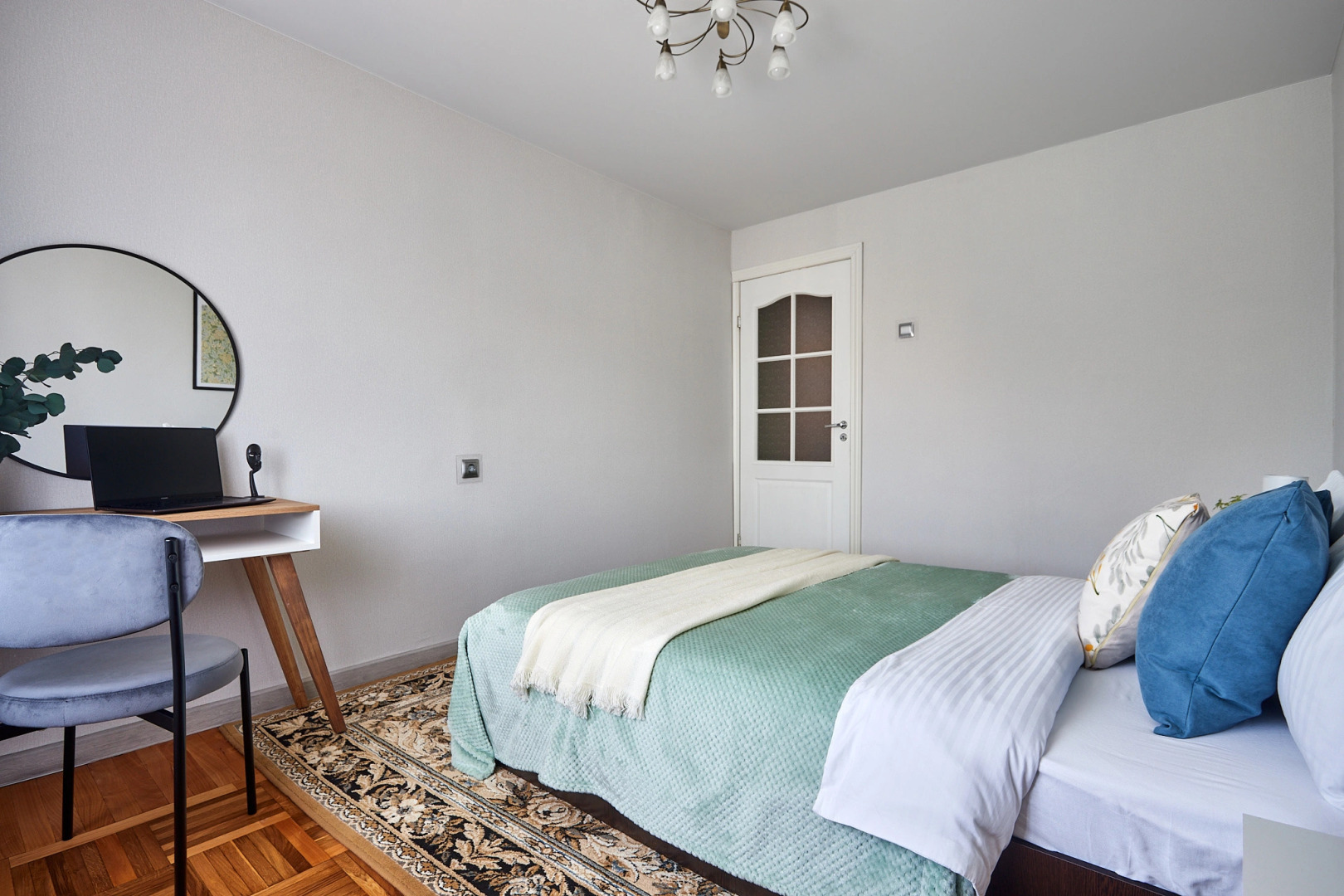 Квартира Двухкомнатная в центре с Балконом и Видом на Город