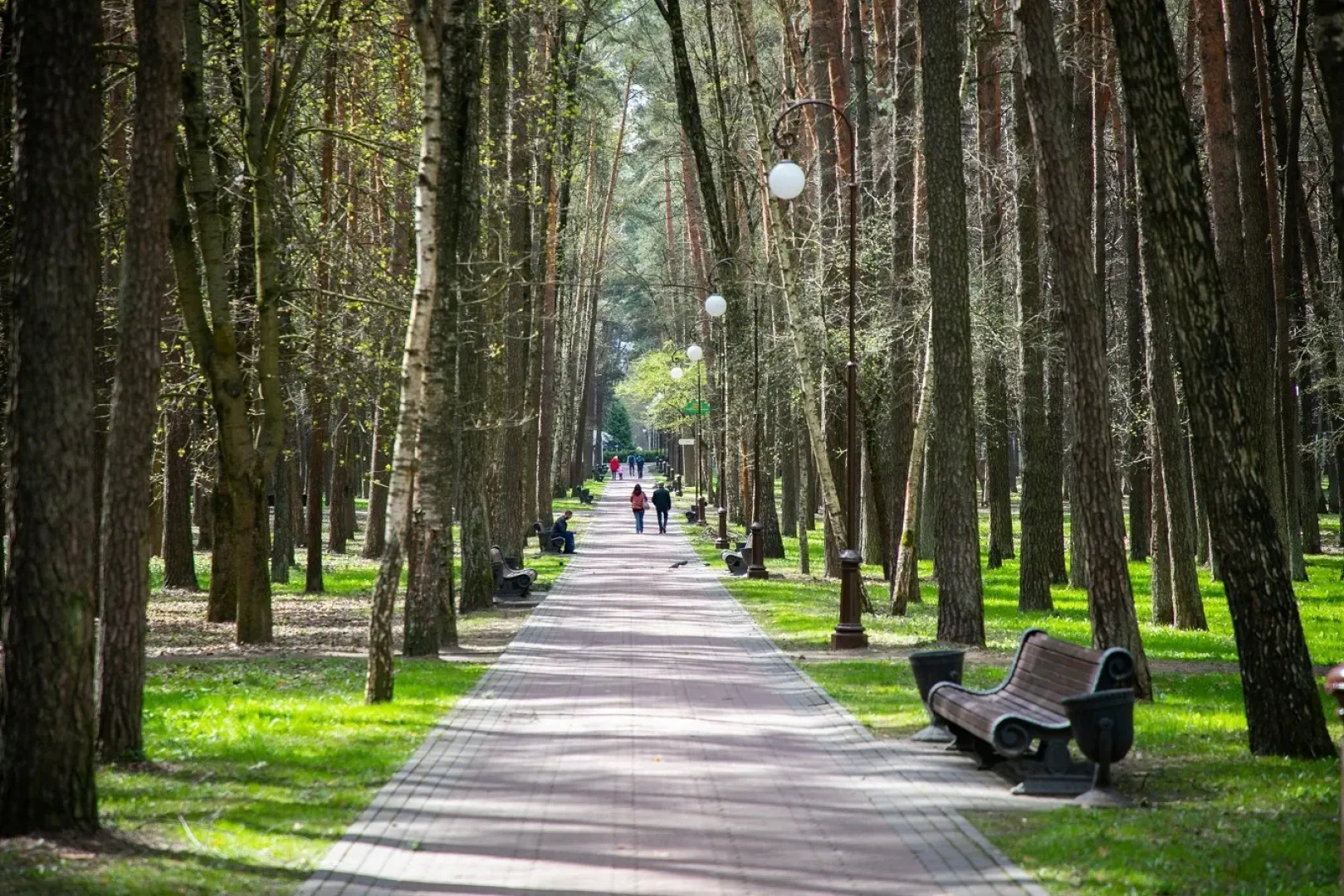 Апартаменты Облако над парком на 18 этаже