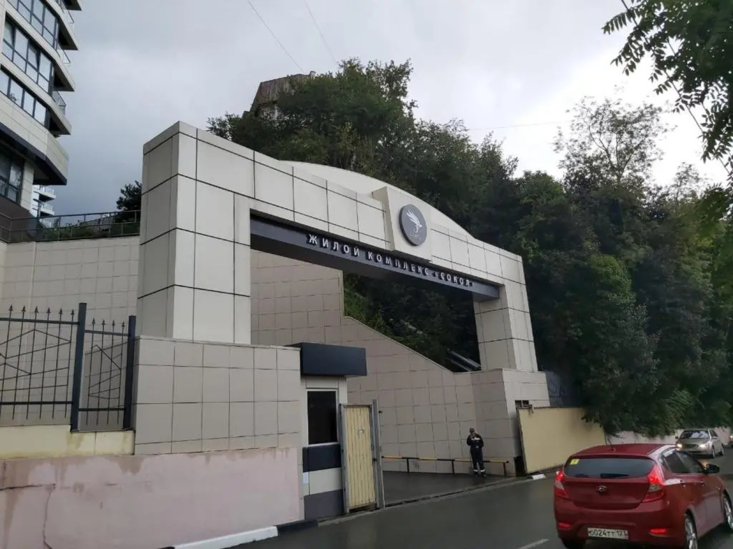 Апартаменты в центре Сочи для 3 гостей ЖК Сокол с видом на море